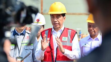 Presiden Jokowi Tinjau Pembangunan Industri Petrokimia di Cilegon