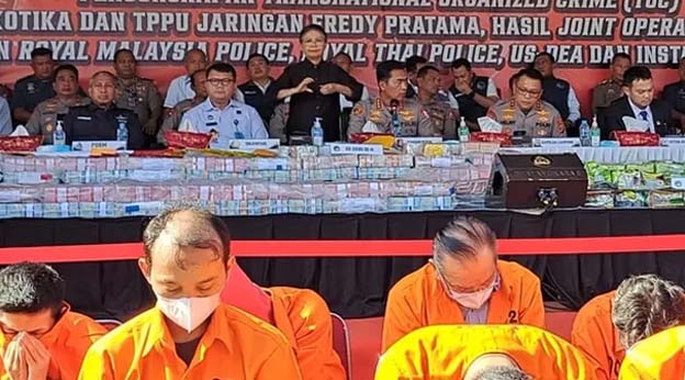 Sita 10,2 Ton Sabu, Polri Ungkap Jaringan Narkotika Fredy Pratama