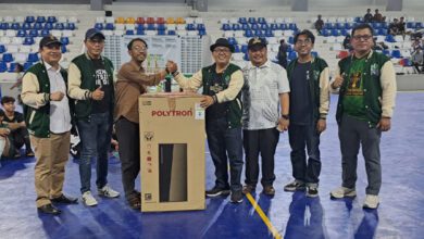 Tutup Turnamen Futsal KAHMI dan KOHATI, Turidi Susanto: SMKN 4 Kota Tangerang Juara I