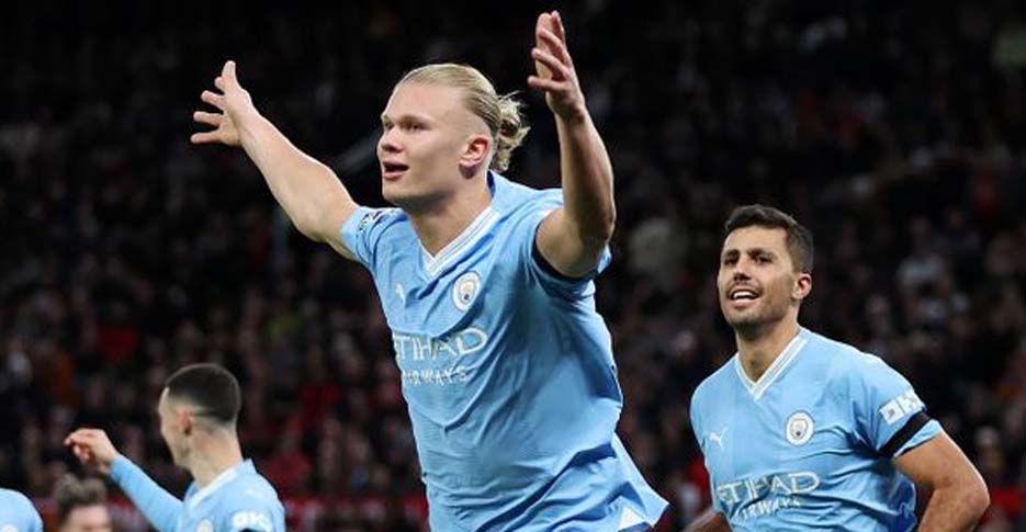 Haaland Bawa Man City Meraih Kemenangan Derby 3-0 di Man Utd