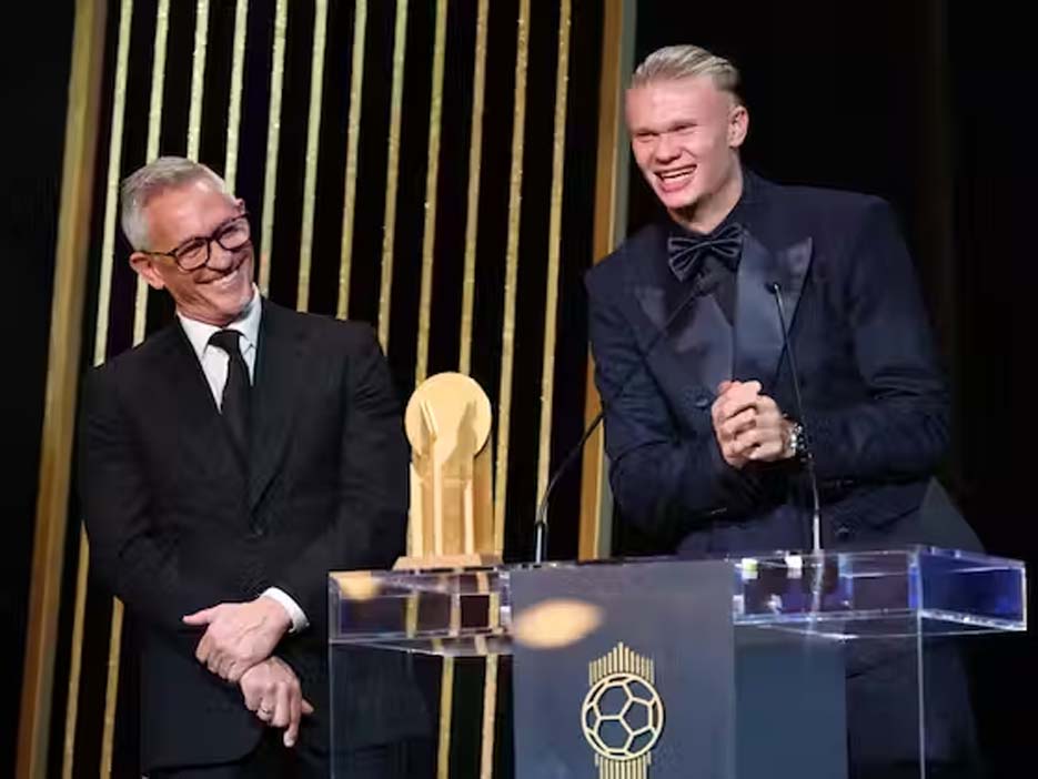 Erling Haaland Memenangkan Trofi Gerd Muller di Ballon d'Or 2023