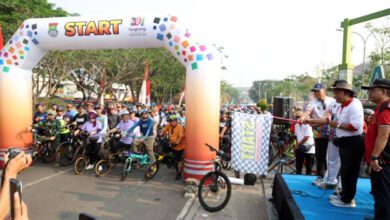 Pemkab Gelar Fun Bike HUT ke-391 Kabupaten Tangerang