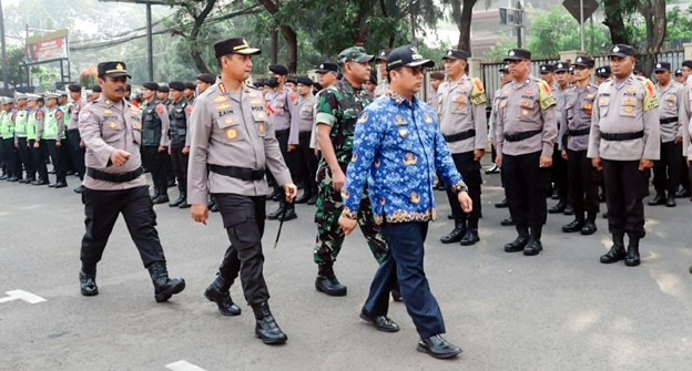Polres Metro Tangerang Kota Gelar Apel Operasi Mantap Brata