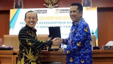 Pj Bupati Tangerang Menerima Peserta Pelatihan Kepemimpinan