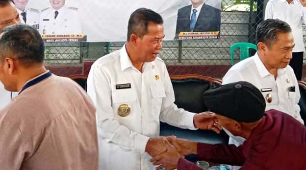 Walikota Syafrudin Hadiri Pembinaan Wilayah di Cipocok Jaya