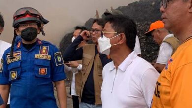 Sachrudin Tinjau Proses Pemadaman Api di TPA Rawa Kucing
