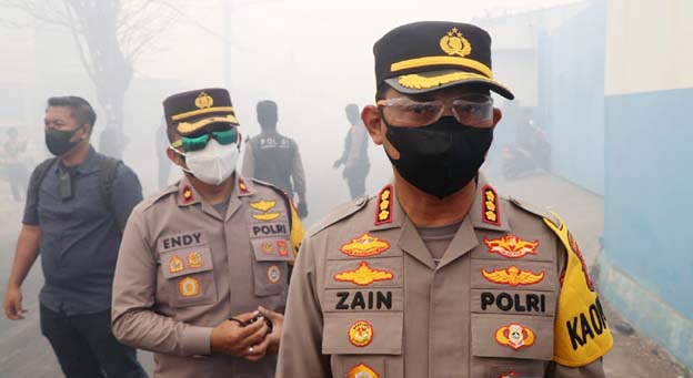 Polrestro Tangerang Kota Dirikan Posko di TPA Rawa Kucing