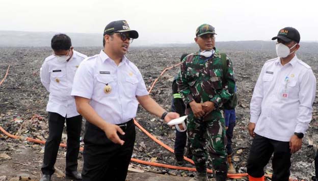 Pemkot Tambah Tempat Penampungan Air di TPA Rawa Kucing