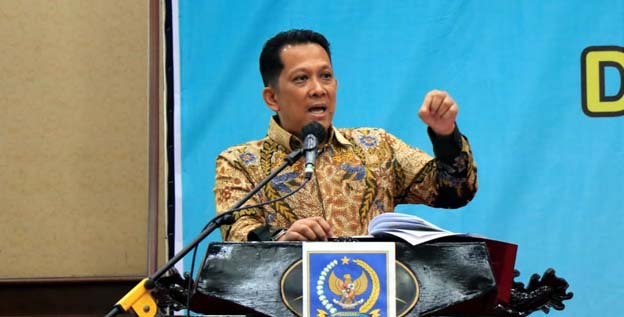 Pj Bupati Andi Ony Tutup Workshop Pencegahan Korupsi Kades