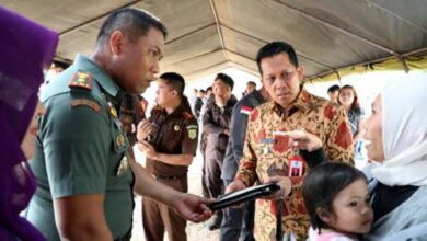 Pj Bupati Tangerang Hadiri HUT ke-78 TNI di Kodim 0510 Tigaraksa