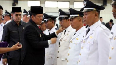 Pj Bupati Tangerang Lantik 15 Kepala Desa Terpilih di Pilkades