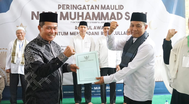 Walikota Syafrudin Hadiri Peringatan Maulid Nabi SAW di Taktakan