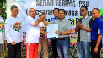 Perumahan Duta Bintaro Serahkan Aset PSU ke Pemkot Tangerang