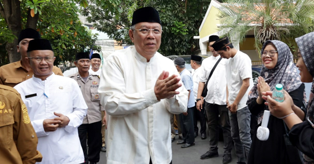 Benyamin Hadiri Peringatan Maulid Nabi Muhammad SAW di Rempoa