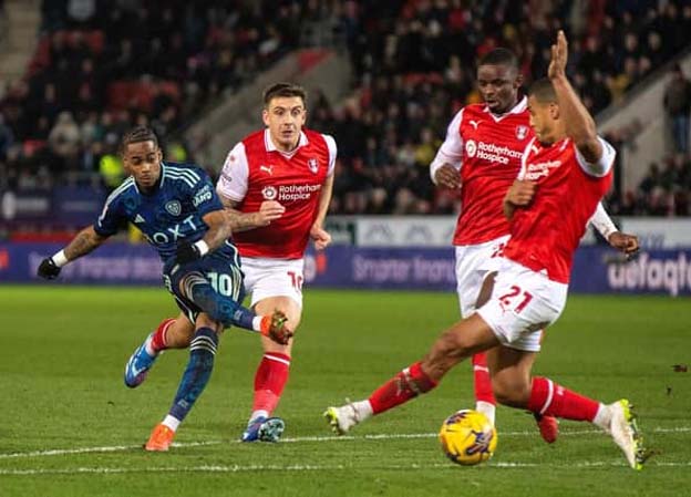 Leeds United Bermain Dengan Hasil Imbang 1-1 Melawan Rotherham