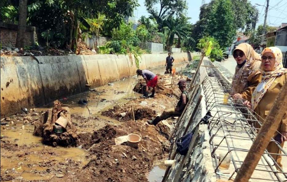 Saat Ini Dinas PUPR Tengah Tuntaskan Pembangunan Sistem Pengendali Banjir