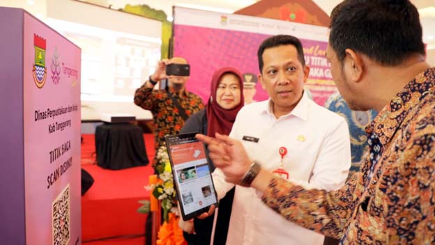 Pj Bupati Tangerang Luncurkan Aplikasi Pustaka Gemilang