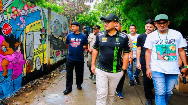 Pilar Apresiasi Lomba Mural Oleh Tangsel Creative City Art