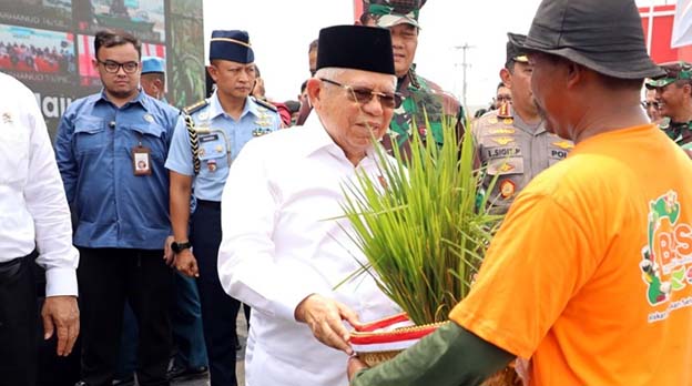 Wapres Hadiri Kick Off Gerakan Nasional Ketahanan Pangan