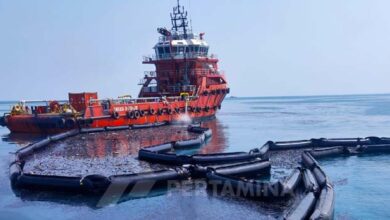 PT PDF Hadirkan Oil Boom untuk Atasi Tumpahan Minyak di Laut