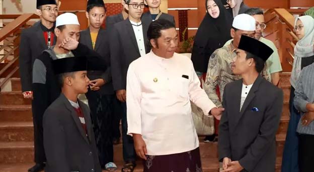 Pj Gubernur Al Muktabar Hadiri Penutupan STQH XXVII 2023 Jambi
