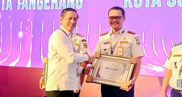 Pemkot Tangerang Raih Penghargaan UPUBKB dari Kemenhub