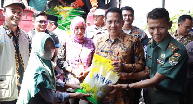 Pemkab Tangerang Gelar Operasi Pasar Beras Murah di Tigaraksa