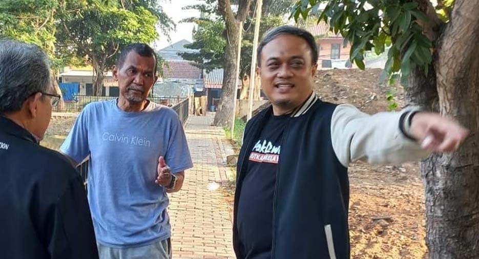 Wakil Ketua III DPRD Kota Tangerang Advokasi Pembangunan Taman di Cemara Raya