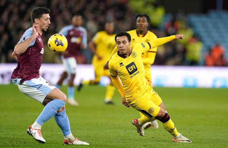 Aston Villa Ditahan Skor Imbang 1-1 Melawan Sheffield United