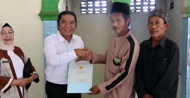 Al Muktabar Tuntaskan Proses Tukar Guling Masjid Baiturrahman