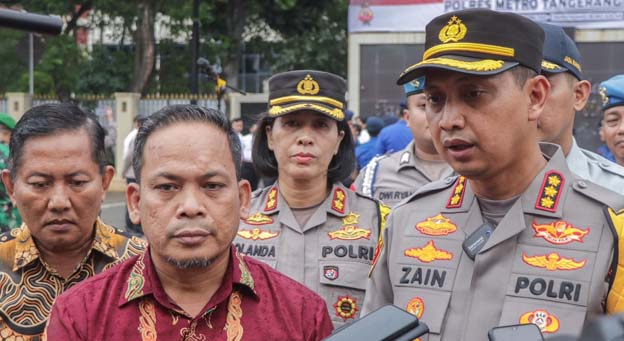 Polrestro Tangerang Kota Gelar Apel Pengamanan Malam Tahun Baru