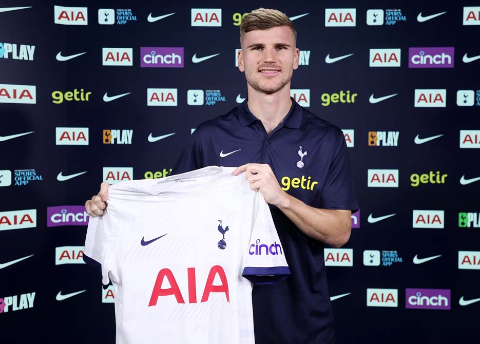 Timo Werner Bergabung Tottenham Hotspur dengan Status Pinjaman