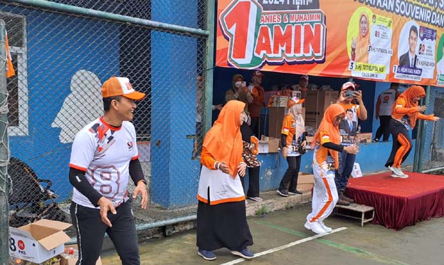 Hilmi Fuad Ajak Warga PDK Jalan Sehat, PKS Targetkan AMIN Raih 65 Persen di Banten