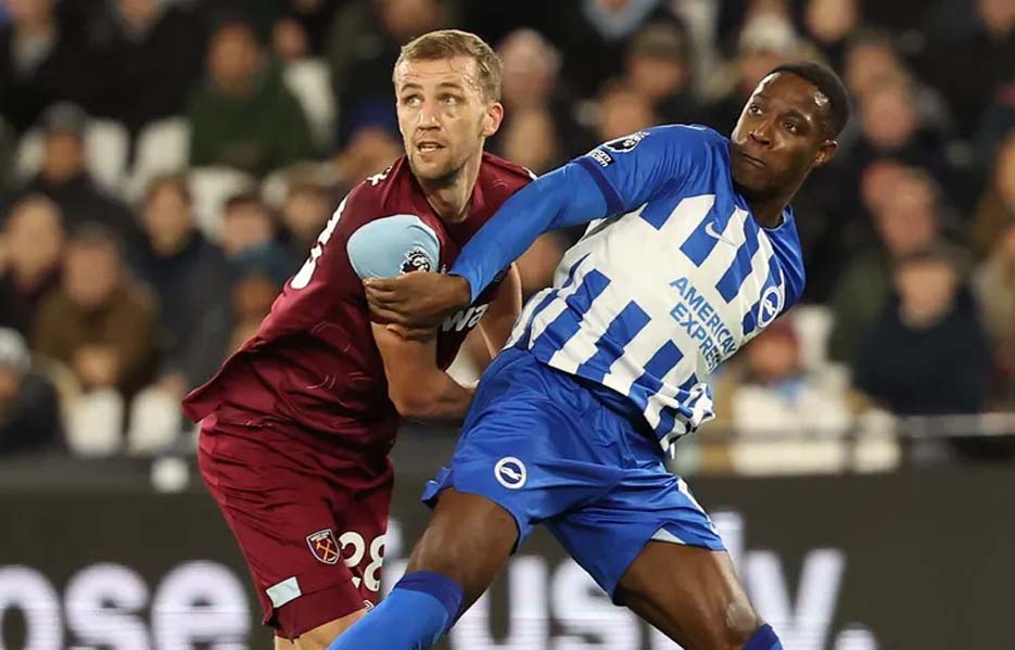 West Ham Harus Puas Bermain Imbang 0-0 Melawan Brighton