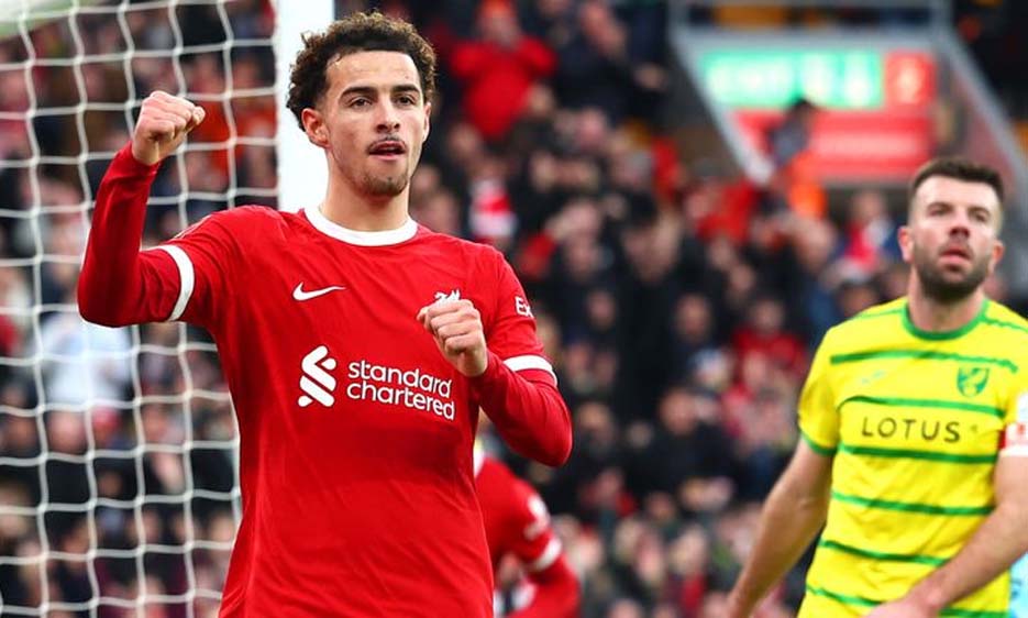 Liverpool Mengalahkan Norwich City 5-2 di Piala FA Emirates
