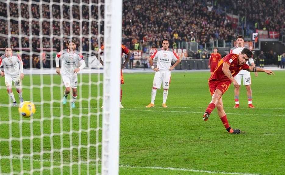 Lukaku dan Dybala Bawa AS Roma Mengalahkan Cremonese 2-1