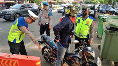 81 Motor Knalpot Brong Ditilang Satlantas Polrestro Tangkot