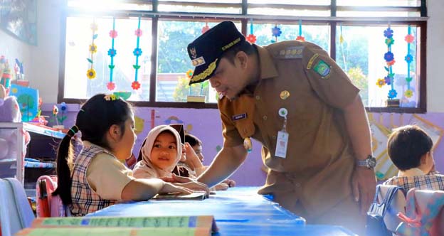 Nurdin Pantau Pelaksanaan Program Pelajar Tangerang Mengaji