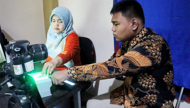 Kecamatan Rajeg Lakukan Perekamanan E-KTP bagi Pelajar
