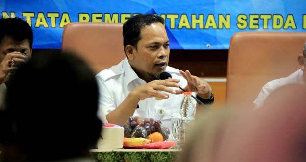 Nurdin Minta Camat dan Lurah Ajak Warga Gunakan Hak Pilih