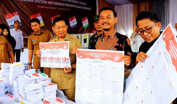 KPU Kota Tangerang Bersama Pemkot Gelar Simulasi Pemilu