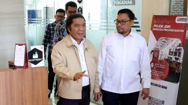 Kunjungi Bawaslu, Al Muktabar Pastikan Stabilitas Daerah Terjaga