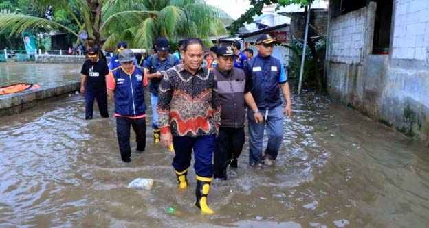 Pj Walikota Nurdin: Upaya Penanganan Banjir Terus Dilakukan