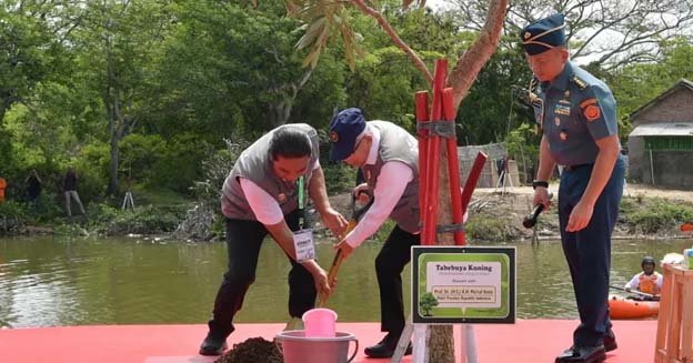 Al Muktabar Dampingi Wapres Kick Off Tanara Clean Up