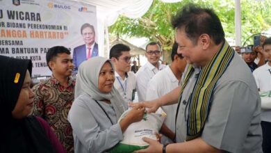 Airlangga Hartarto: Bantuan Pangan Beras Menjaga Level Inflasi