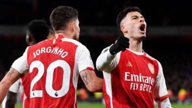 Arsenal Meraih Kemenangan 3-1 Atas 10 Pemain Liverpool