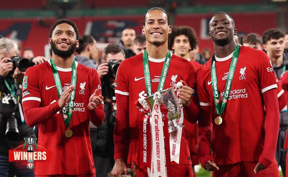 Virgil van Dijk Mencetak Gol Kemenangan Liverpool untuk Piala Carabao