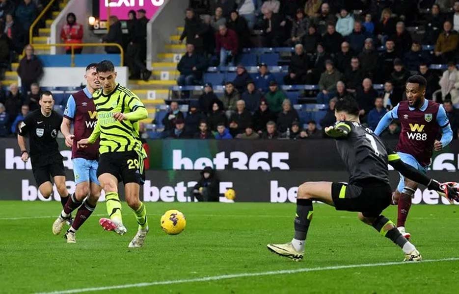 Dua Gol Bukayo Saka Bantu Arsenal Kalahkan Burnley 5-0