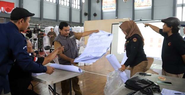 KPU Kota Tangerang Mulai Rekapitulasi Suara Tingkat Kecamatan