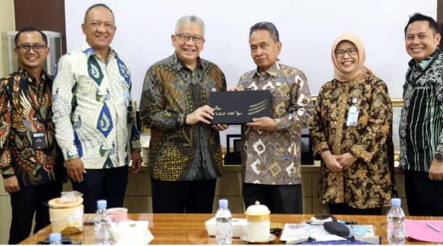 Pj Walikota Serang Terima Kunjungan Direktur Utama BJB